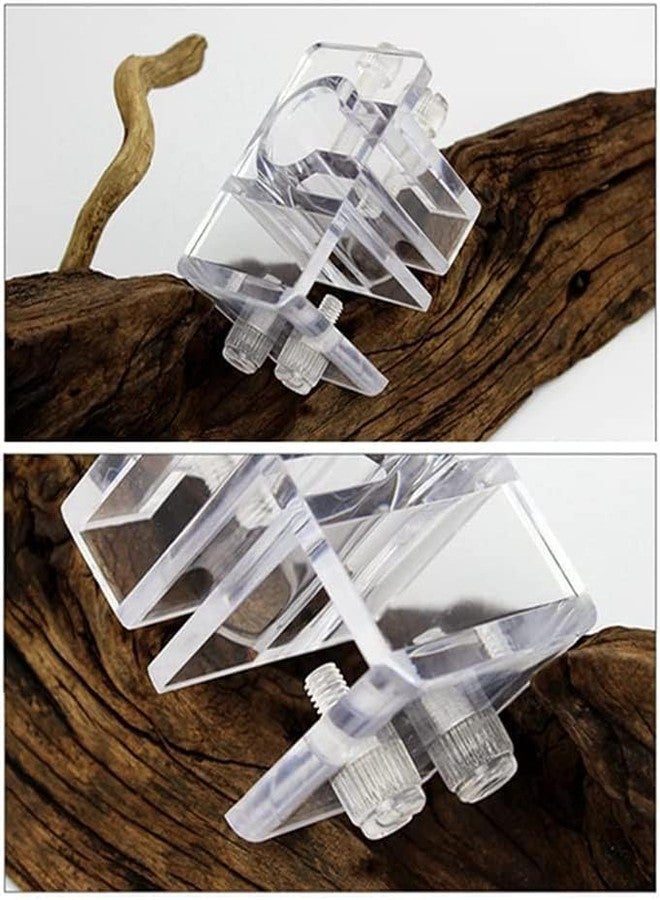 VAYINATO® Acrylic Aquarium Fish Tank Lily Pipe Tube Holder (Pack of 2) by Petzlifeworld - Image 4